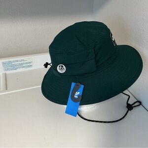 Adidas Dark Green Bucket Hat